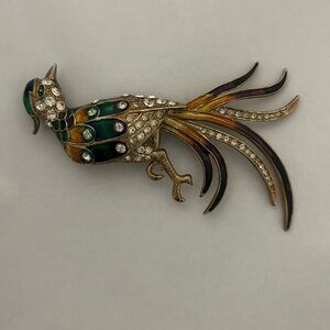 Gold and Green Fish Decor Accessory